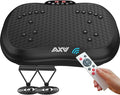 AXV Vibration Plate Exercise Machine Whole Body Workout Portable Mini Vibrate Fitness Platform Lymphatic Drainage Machine for Weight Loss Shaping Toning Wellness Home Gyms Workout (Mini)-Ruum Studio Home