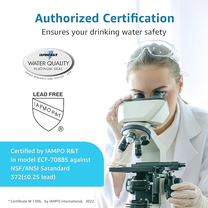 AQUA CREST Fluoride Water Filter, Replacement for Berkey® PF-2® Fluoride Reduction Elements, Berkey® Gravity Filtration System, NSF/ANSI 372 Certified, Pack of 2-Ruum Studio Home