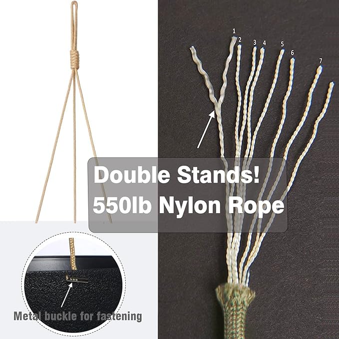 13 Inch 2 Pack Large Hanging Planters for Indoor Outdoor Plants, Plastic Hanging Basket Pots for House Plants Flowers, Black-Ruum Studio Home
