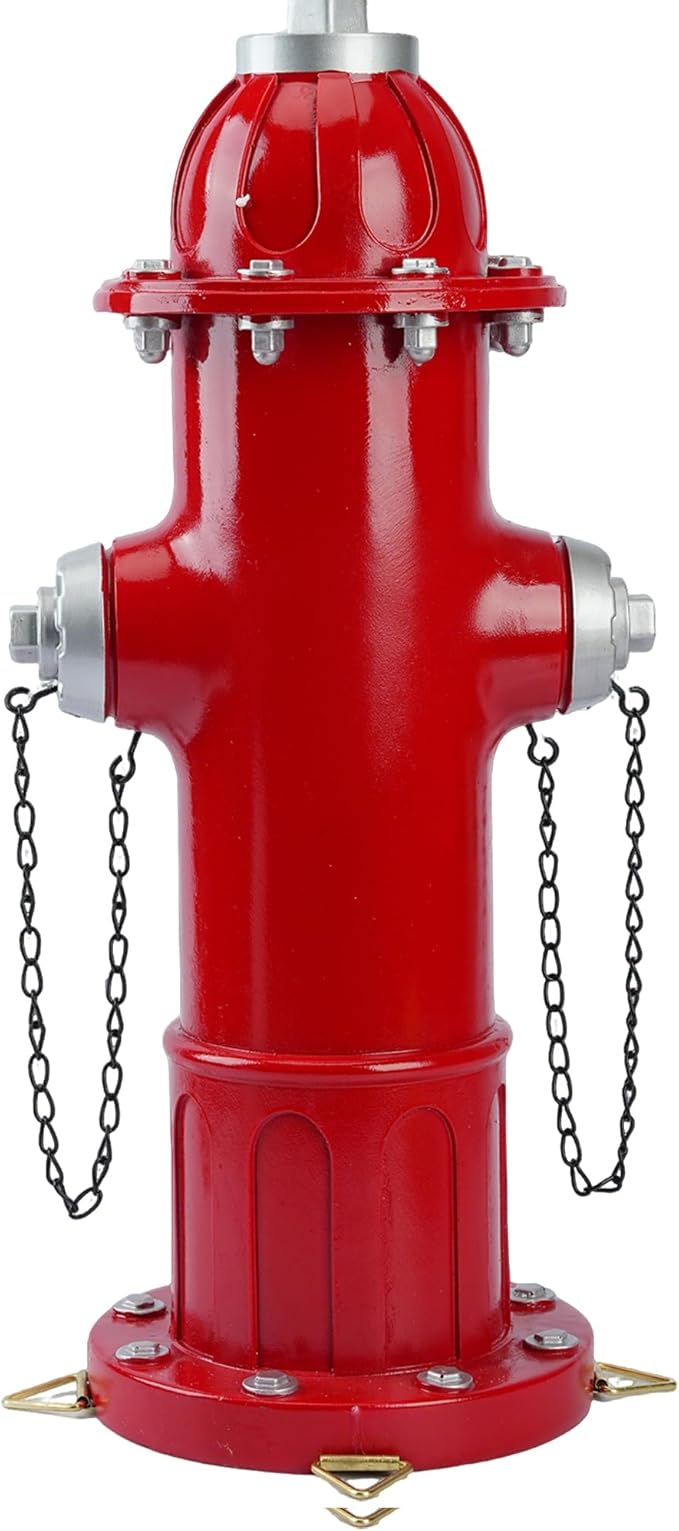 Elenon Garden Fire Hydrant Outdoor Statue Decorative for Dog to Peed on, 14.5" Fire Hydrant Puppy Pee Training Post, Gadrden Yard Lawn Backyard Ornament Decoration Firefighter Gifts for Men-Ruum Studio Home
