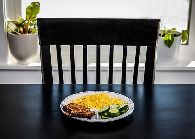 Bariatric Portion Control Plates for Weight Loss - Perfect for Bariatric Surgery Patients, Portion Control Containers for Easy Weight Management and Healthy Eating Habits - 2 Pack-Ruum Studio Home