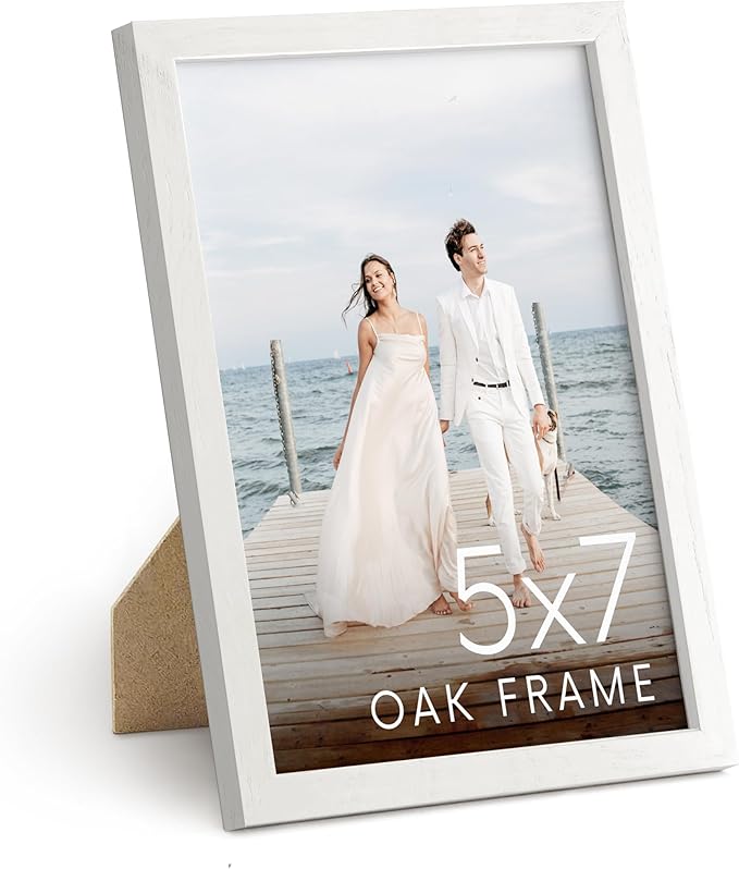 HAUS AND HUES Standalone White Oak Frame Set of 1-5x7-Ruum Studio Home