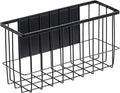 dedoot Magnetic Holder Locker 11"x 3.9"x 5.9" Strong Magnetic Black Mesh Holder Magnetic Basket Organizer Shelf Rack for Whiteboard,Fridge, Sponge, Recipe, Beverage,Refrigerator,Office File Foil-Ruum Studio Home