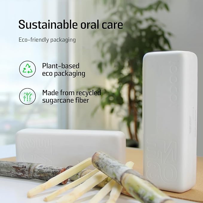 Soocas NEOS II Refresh Set - Electric Toothbrush with Water Flosser, Sonic Electric Toothbrush for Adults, Portable for Travel, Deep Clean for Implants & Braces, Healthier Gums, Pearl White-Ruum Studio Home
