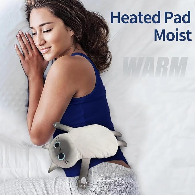 2PCS Large Microwave Heating Pads for Cramps Pain Relief, Moist Microwavable Period Menstrual Heat Packs, Cordless Warm Compress Gift for Mothers Day, Birthday, Thanksgiving, Christmas, 21*12" + 17*9"-Ruum Studio Home
