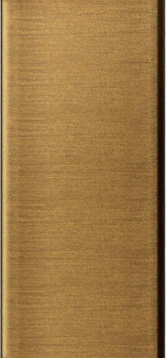 Henn&Hart 20" Wide Square Side Table with Mirror Shelf in Brass, Table for Living Room, Bedroom-Ruum Studio Home