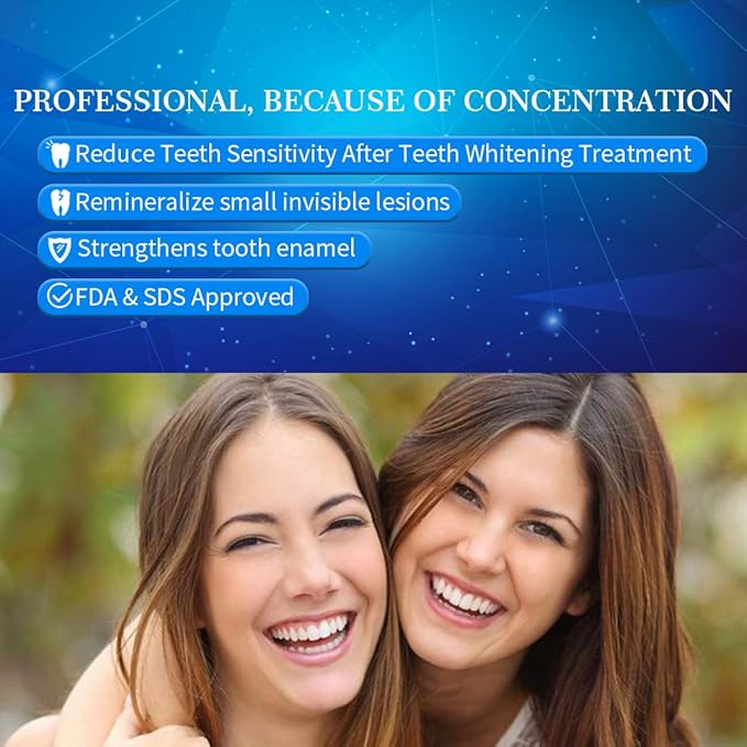 EZGO Remineralization Gel, Reducing Sensitivity After Teeth Whitening, Remineralizing and Desensitizing, Strengthening Enamel, 10 * 3ML Pack-Ruum Studio Home