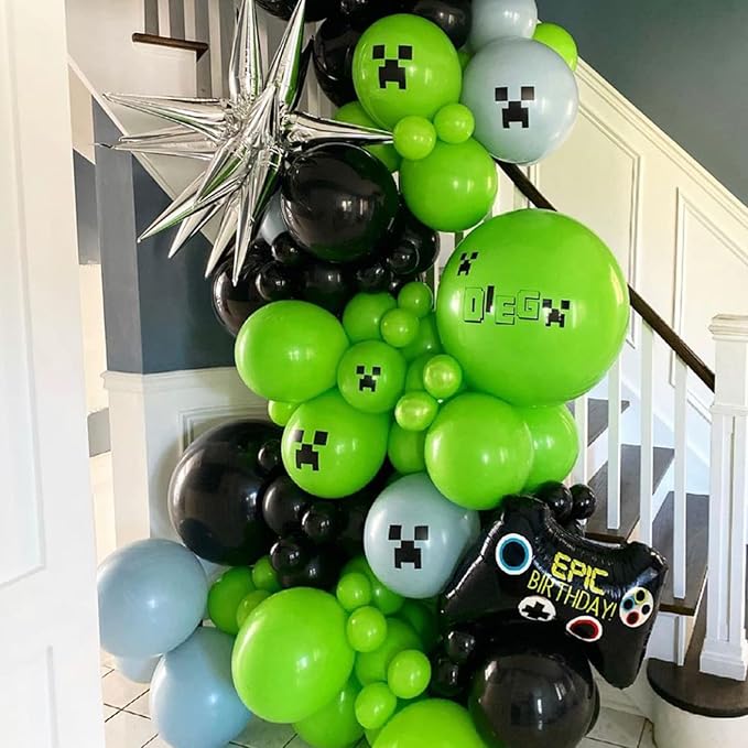 130pcs Lime Green Balloons Different Sizes 18" 12" 10" 5" Light Green Balloons for Birthday Dinosaur Baby Shower St. Patrick's Day Summer Jungle Forest Safari Party Decorations-Ruum Studio Home