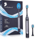 LED Whitening Electric Toothbrush – Waterproof, Sonic Brush with 6 LED Lights for Whitening, Soft Bristles, Rechargeable, Travel Case Included – Ideal Electric Toothbrush for Adults-Ruum Studio Home