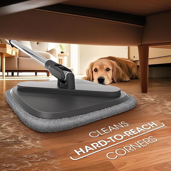 Mop and Bucket Set, Spin Mop with Separate Dirty Water System, Deep-Cleaning Mops for Floors, Versatile Mops for Walls-Ruum Studio Home