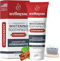 Wellnesse Hydroxyapatite Toothpaste – Fluoride Free for Sensitive Gums – Anti-Plaque, Remineralizing, Enamel Protection & Natural Whitening Toothpaste for Adults – Cinnamint Flavor - 4 oz-Ruum Studio Home