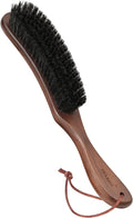 BFWood Clothes Brush - Boar Bristle Lint Brush for Suits, Cashmere, Wool, Velvet, Suede and Pet Hair - Large Black Walnut Wood Handle-Ruum Studio Home