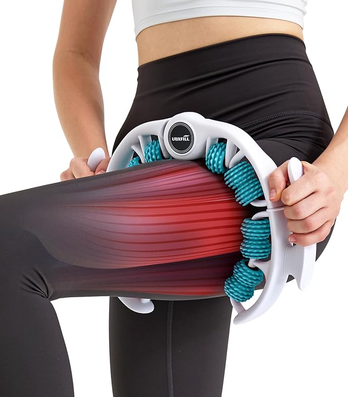 Cellulite massage tool | 360°removable cellulite remover for legs & Lymphatic Drainage Massager | Fascia Blaster for Contoured & Smoother Skin,Tool for Sore Arms, Legs, Stomach & ButtocksGreen-Ruum Studio Home