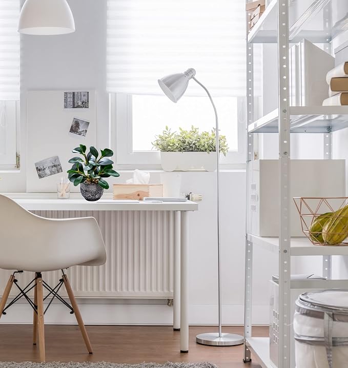 AlphaAcc Artificial Plants Potted Real Looking Small Faux Plant with Rustic Black Cement Planter for Kitchen Office Desk Bookshelf Decor (Ficus Plant)-Ruum Studio Home