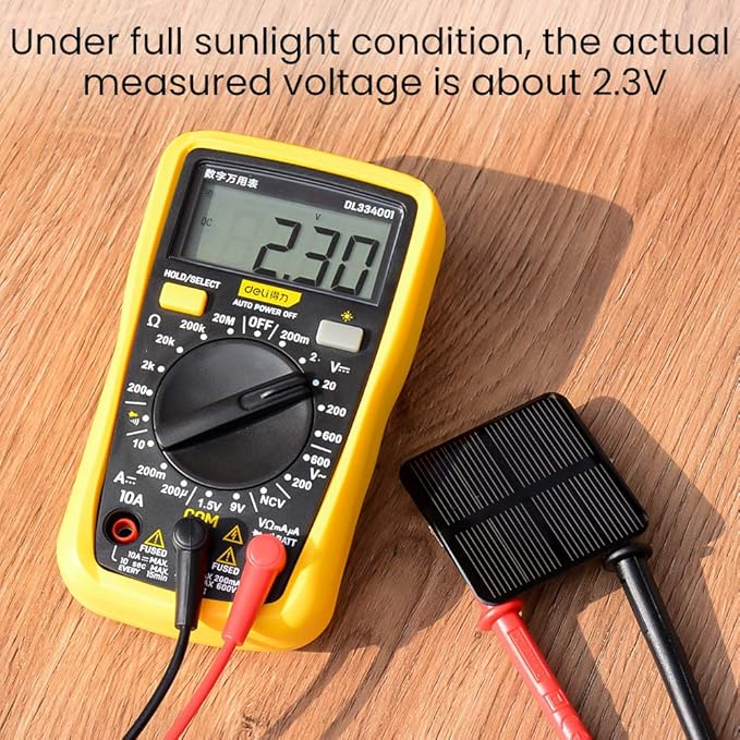 SUNYIMA 10pcs Mini Monocrystalline Solar Cells Solar System Kit 50mm X 50mm/1.96" X 1.96" 2V 160MA for DIY Charge Solar Panels-Ruum Studio Home