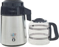H2o Labs Best-in-Class Countertop Water Distiller - Stainless Steel Home Water Distiller with 1 Gallon Glass Carafe - Porcelain Nozzle Insert & Optimal Heating Element for Pure Distilled Water - 300SS-Ruum Studio Home