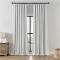 Joydeco Light Filtering Curtains 108 Inch Length for Bedroom, Faux Linen Curtains 108 Inches Long for Living Room, Pinch Pleat Curtains for Living Room 108 Inch Length(52x108 inch, Greyish White)-Ruum Studio Home