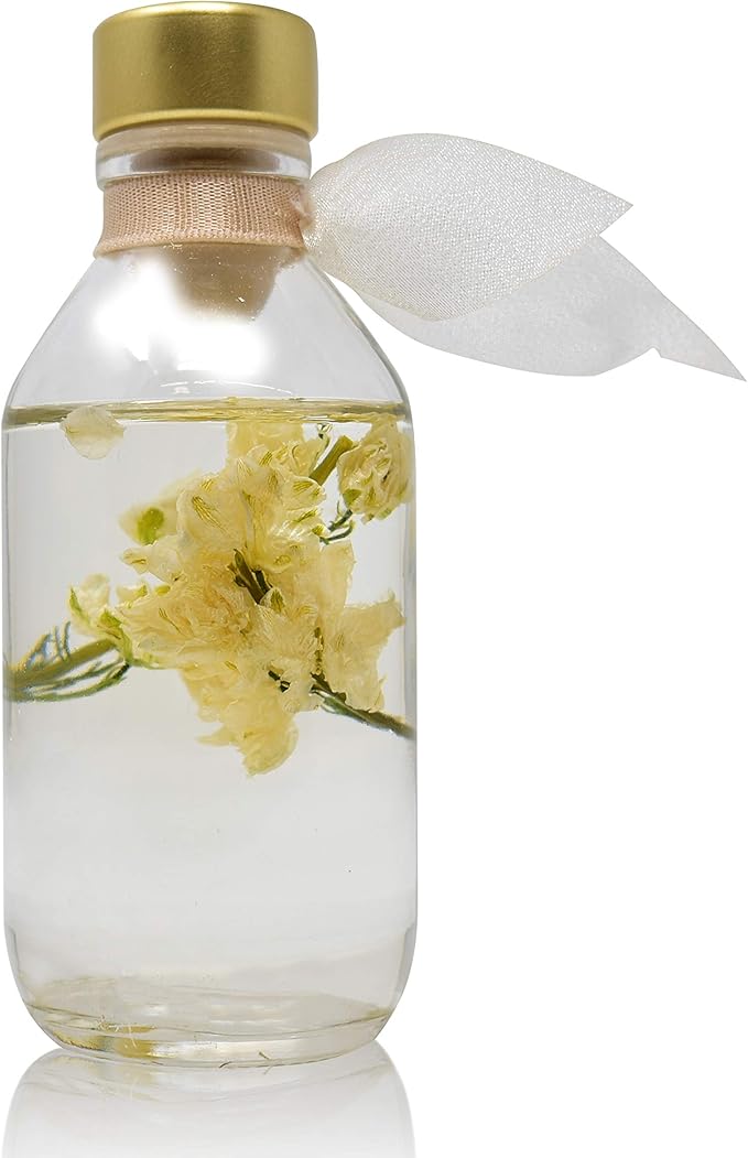 LOVSPA Reed Diffuser Set, Coconut Cabana Scented Oil Diffuser with Sticks, Home Fragrance Accessories for Bathroom Shelf Decor, Aroma Diffusers for Home or Office Desk, USA Made-Ruum Studio Home