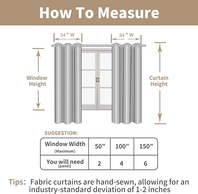 LAMIT Burnt Orange Linen Curtains 45 inches Long for Kitchen, Linen Textured Light Filtering Semi Sheer Bronze Grommet Natural Boho Drapes for Living Room, 2 Panels Set, 34 x 45 Inch-Ruum Studio Home