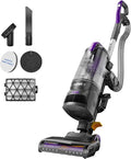 Eureka FlexReach Powerful Upright Vacuum Cleaner for Carpet and Hard Floor, Lift-Away Vacuum with Large Dust Cup, Anti-Tangle, NEU651PL, Purple-Ruum Studio Home
