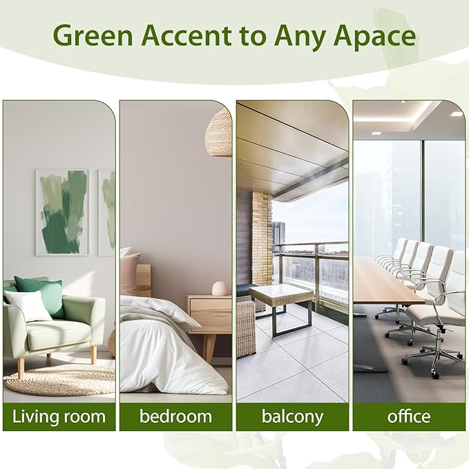 Artificial Fiddle Leaf Fig Tree, 6FT Faux Ficus Lyrata Plant with Realistic Leaves, Lifelike Home Decor Faux Tree in Stylish Pot for Indoor, Office, Living Room Decor (6ft)-Ruum Studio Home