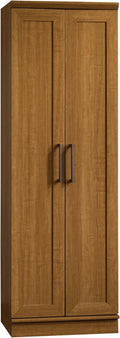 Sauder HomePlus Storage Pantry cabinets, ‎L: 23.25" x W: 17" x H: 71.18", Sienna Oak-Ruum Studio Home