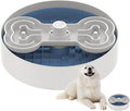Slow Feeder Dog Bowl with Lick Mat and Puzzle Inserts - Non-Slip Base, Adjustable Speed Design, Dishwasher Safe for Large Dogs,Blue-Ruum Studio Home