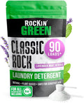 Rockin' Green Classic Rock Laundry Detergent Powder (90 Loads) - All Natural Laundry Detergent - Sensitive Skin Laundry Powder (Lavender Mint Revival)-Ruum Studio Home