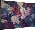 SIGNWIN 46"x60" Extra Large Framed Wall Art Bold Peony Bloom in Colorful Impressionist Style, Lush Floral for Home Living Room Bedroom Decor (Frame Assembly Required)-Ruum Studio Home