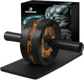 VINSGUIR Ab Roller Wheel, Abs & Core Workout Equipment for Home Gym with Knee Pad Accessories, Abdominal Wheel for Full-body Strength Training-Ruum Studio Home