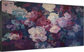 SIGNWIN 24"x46" Extra Large Framed Wall Art Bold Peony Bloom in Colorful Impressionist Style, Lush Floral for Home Living Room Bedroom Decor (Frame Assembly Required)-Ruum Studio Home
