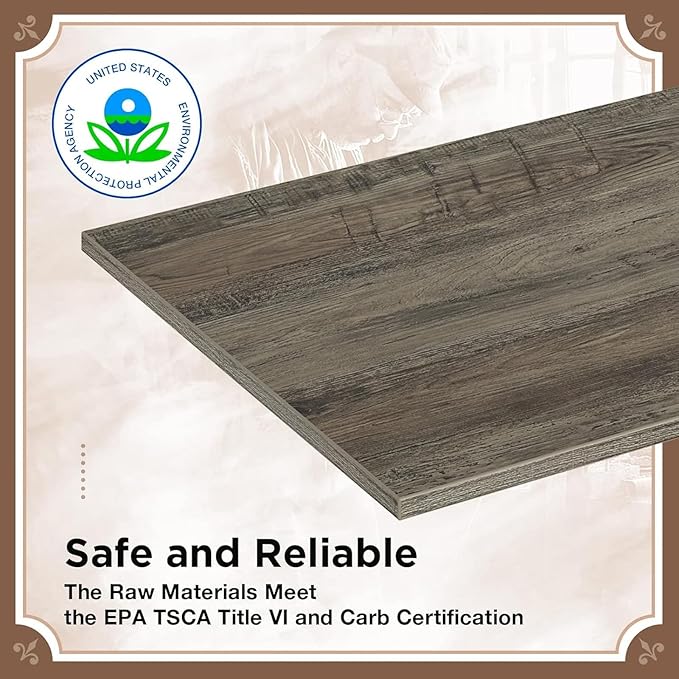 Rolanstar Coffee Table, 47.2" Lift Top Coffee Table with Drawers and Hidden Compartment, Retro Central Table with Wooden Lift Tabletop, for Living Room, Washed Oak-Ruum Studio Home