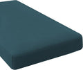 H.VERSAILTEX Super Stretch Individual Chaise Cover Sectional Couch Covers for L Shaped Sofa Both Left/Right Featuring Thick Jacquard Textured Twill Fabric (1 Piece Chaise Cover, Deep Teal)-Ruum Studio Home