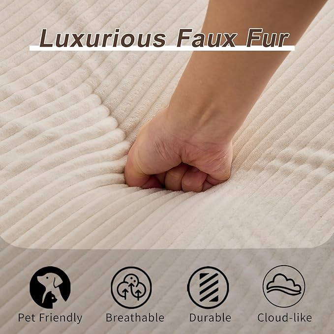78" W Loveseat Sofa, 4 in 1 Convertible Floor Sofa Bed, Boneless Cloud Couch with Cup Holder, Fold Out Floor Couch, Loveseat Recliner Sleeper for Living Room Bedroom Lounge(Corduroy, White)-Ruum Studio Home