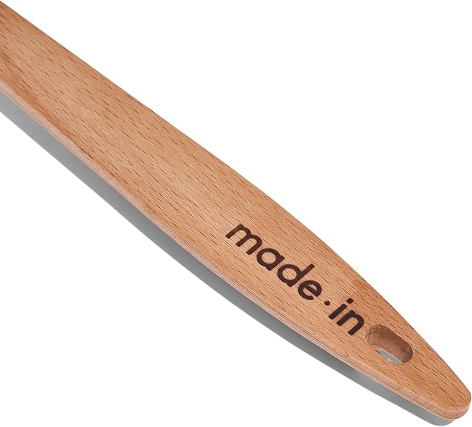 Made In Cookware - Wooden Spoon - Handcrafted for Thorough Mixing and Gentle Cookware Care - Crafted in Hungary-Ruum Studio Home