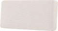H.VERSAILTEX Super Stretch Individual Seat Cushion Covers Sofa Covers Couch Cushion Covers Slipcover Sets Thick Jacquard Textured Twill Fabric (1 Piece Sofa Cushion Cover, Ivory)-Ruum Studio Home