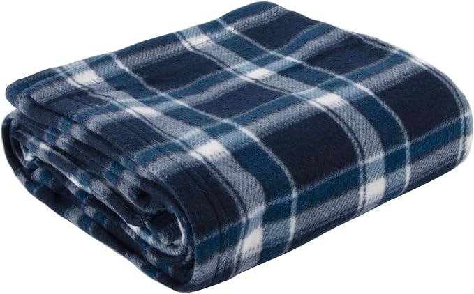 50x60 Throw Blankets, Plaid Fleece Throw Blankets for Bedroom, Couch, Livingroom, Chair, Pets, Outdoors-Ruum Studio Home
