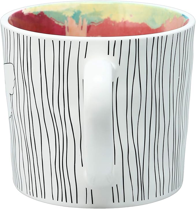 You Are So Special - 16 Oz Debossed Butterfly Rainbow Stripe Coffee Cup Mug-Ruum Studio Home