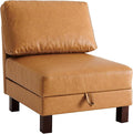 Faux Leather Modular Sofa, Module A-Ruum Studio Home
