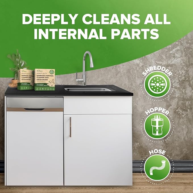 Washing Machine, Dishwasher, Garbage Disposal Cleaner and Deodorizer - Huge Savings!-Ruum Studio Home