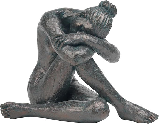 Guichifun Yoga Dancer Statue Home Decoration - Resin Sculpture Modern Creative Home Ballet Thinker Dancers Handicrafts Art Ware Home Décor Office Room Ornament Gifts 13.5 x 9.5 x 11.25 Inch-Ruum Studio Home