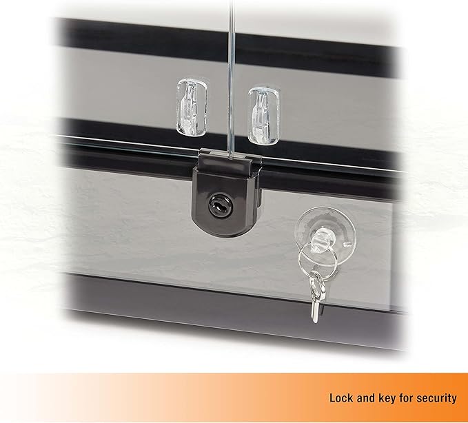 Zilla QuickBuild Reptile 20 Gallon Glass Terrarium Habitat with Swing Door For Geckos, Snakes, Lizards, Frogs, Turtles, and Tortoises, 30" x 12" x 12"-Ruum Studio Home