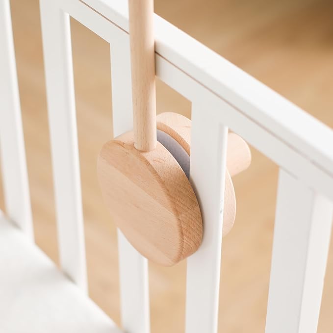 Baby Crib Mobile Arm,HBM Wooden Mobile Arm for Crib Mobile Hanger for Crib Baby Girl Nursery Decor-Ruum Studio Home