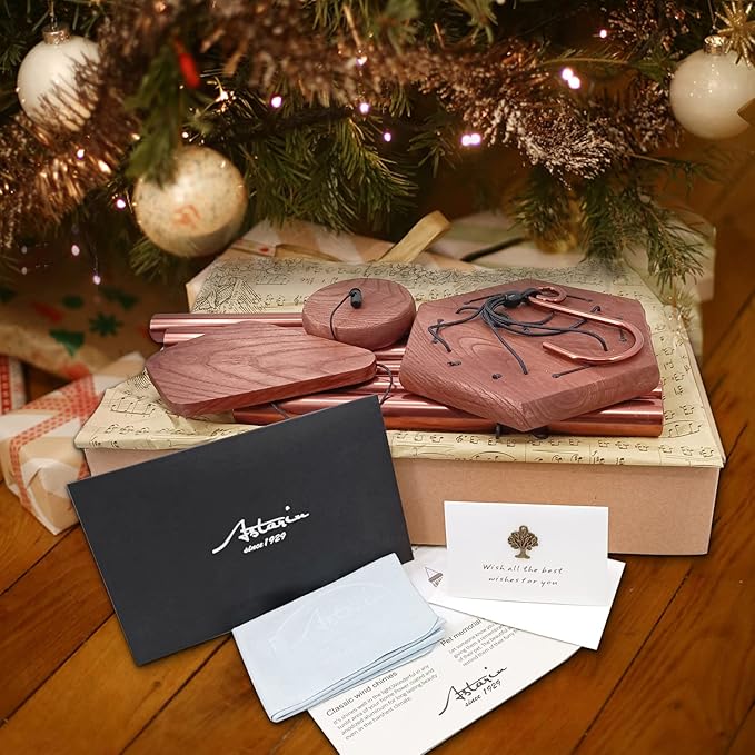 Wind Chimes for Outside, Wind Chimes Outdoor, Windchimes with 6 Tubes for Wedding,Mother's Day and Other Holidy Gifts-Ruum Studio Home