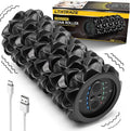 Vibrating Foam Roller, High Density Massage Muscle Roller Back Roller Foam for Back Pain Relief & Muscle Recovery and Physical Therapy, 5-Speed Rechargeable Exercise Roller, 2 Modes-Ruum Studio Home