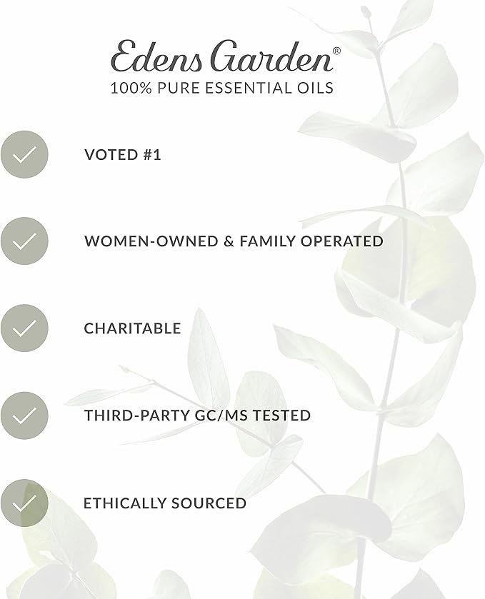 Edens Garden Stress Relief Essential Oil Blend- 100% Pure Premium Grade, Undiluted, Natural, Therapeutic, Aromatherapy, The Best for Diffusing, Skin, Candle, Humidifiers 10 ml (.33 fl oz)-Ruum Studio Home
