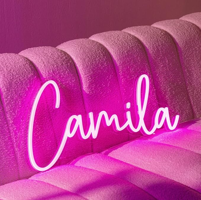 Custom Neon Signs, Neon Sign Customizable for Wall Decor, Custom Name Sign Personalized Neon Sign for Wedding Birthday Party Christmas-Ruum Studio Home