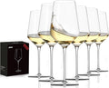 JBHO 17 oz Lead-Free Wine Glasses Set of 6, Hand Blown Durable Crystal Wine Glasses for Daily Use and Hosting Guests, Thin Rim for Serving Red and White Wine, Gift packing for any occasion-Ruum Studio Home