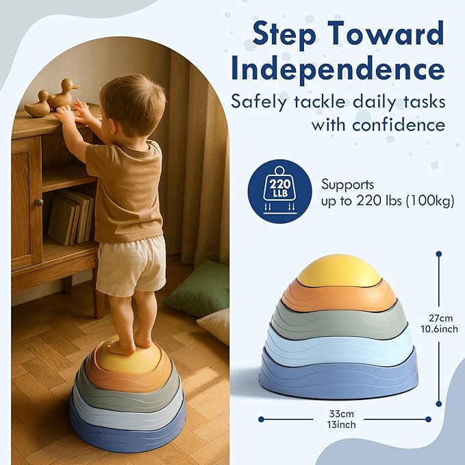 Lehoo Castle Stepping Stones for Kids-Ruum Studio Home