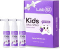 LAB52 Kids Oral Spray Gift Box, Toddler Toothpaste Helper for Daily Oral Care and Fresh Breath, Children Approved with Fluoride Free for Newborn to Preschoolers, Xylitol Grape Flavor (3 Packs)-Ruum Studio Home
